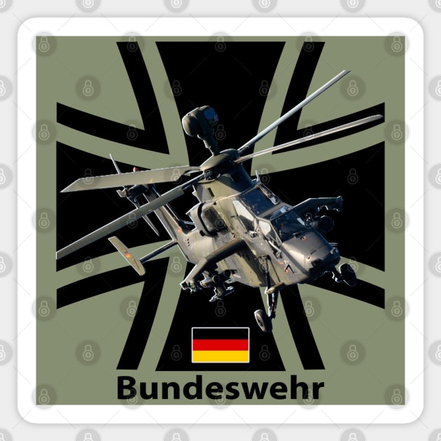 Bundeswehr - Tiger Sticker by Illustratorator
